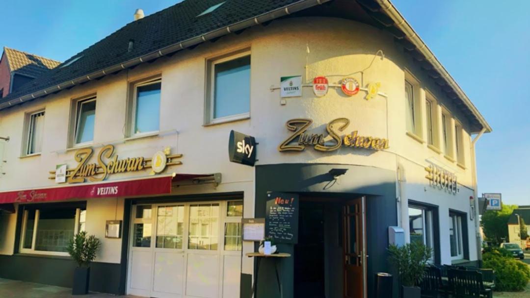 ホテル Zum Schwan Baumberg エクステリア 写真