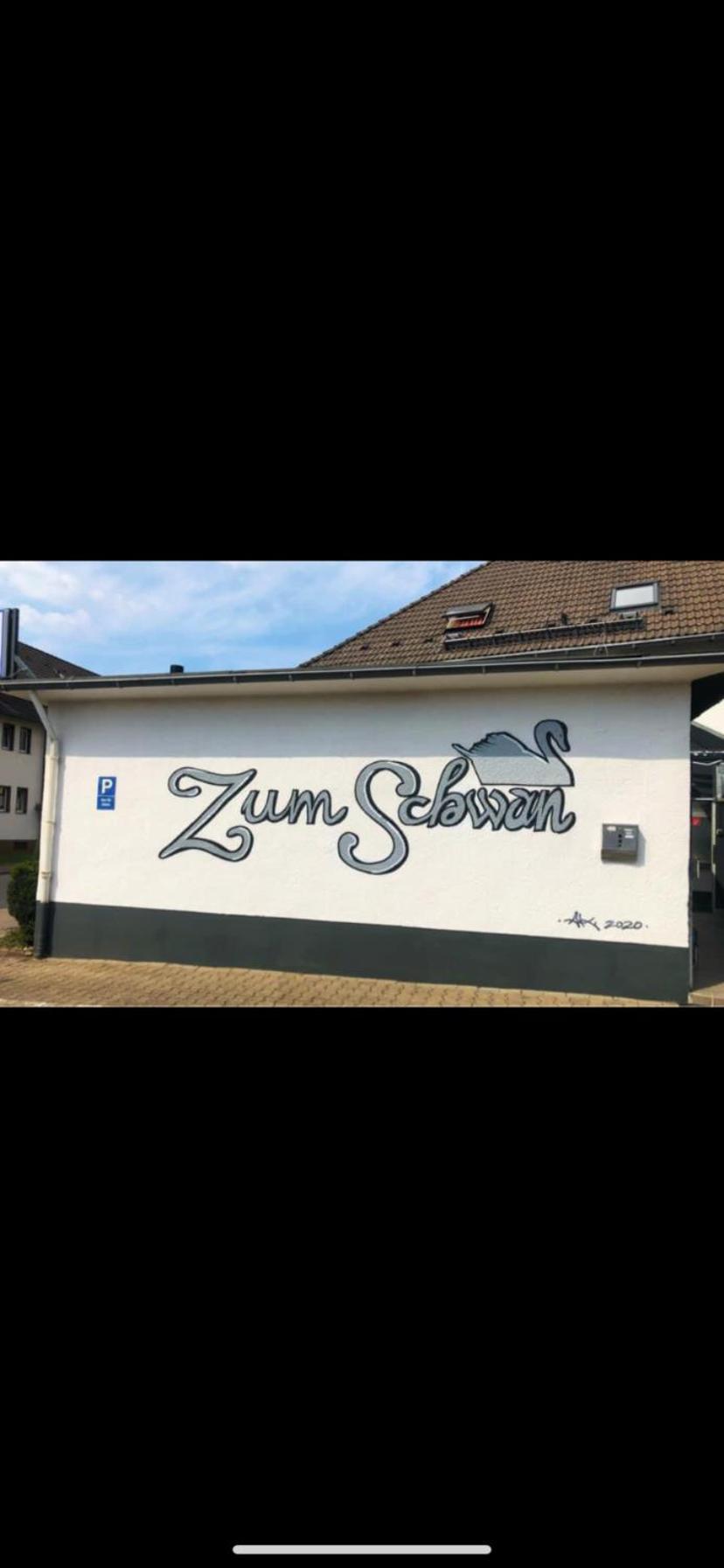ホテル Zum Schwan Baumberg エクステリア 写真
